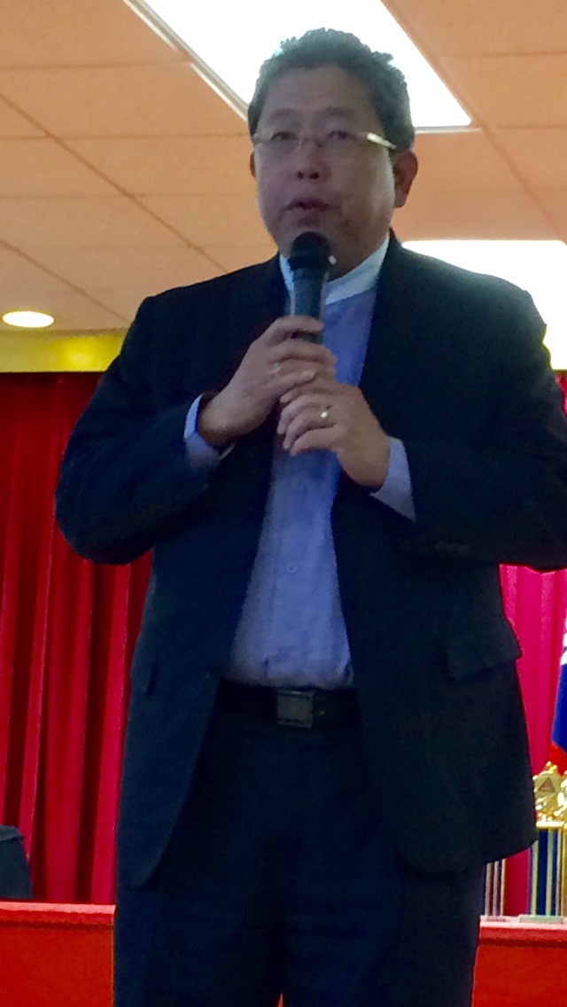 處長劉經巖致詞