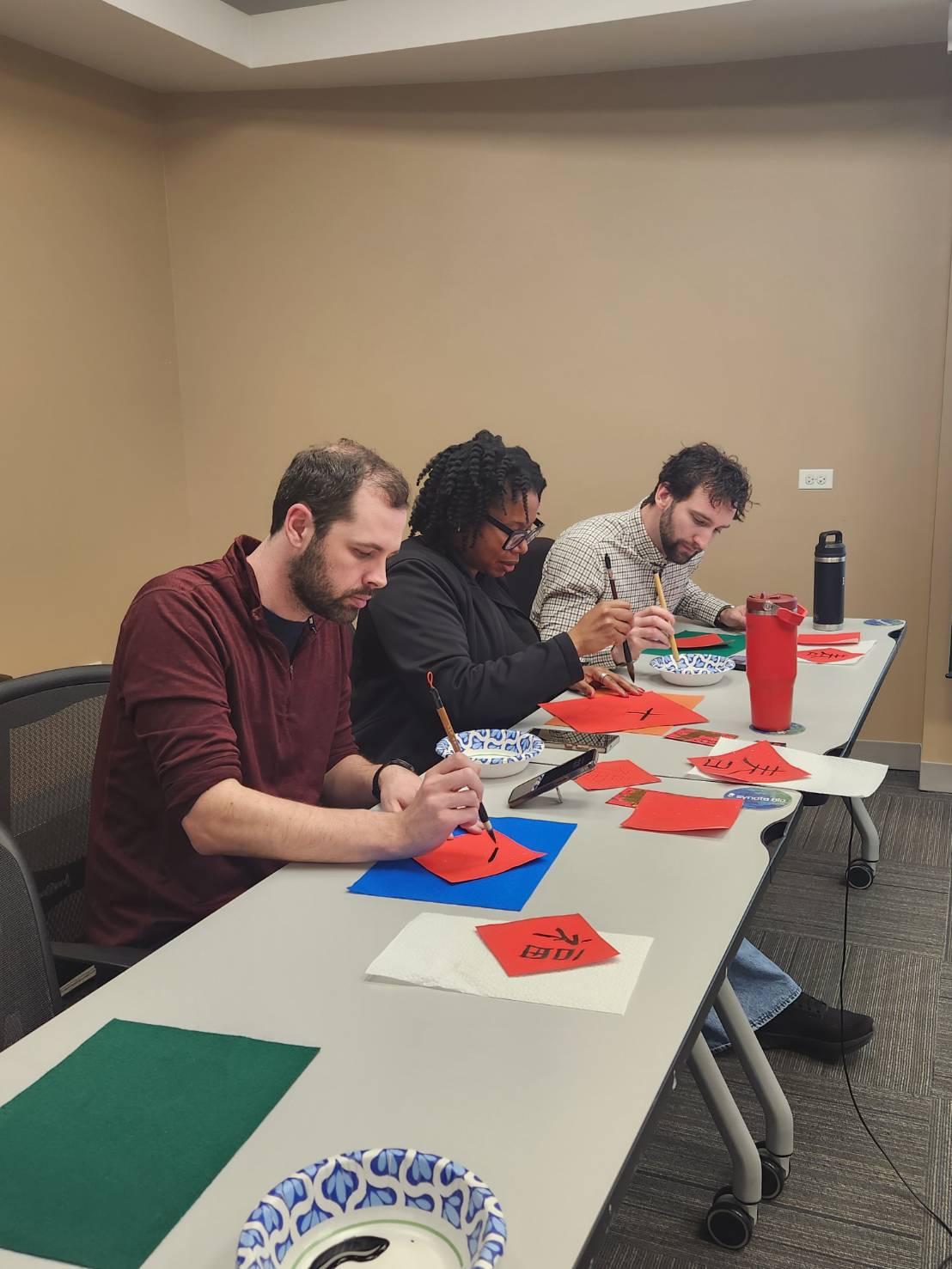 凝神書寫，感受筆墨之美