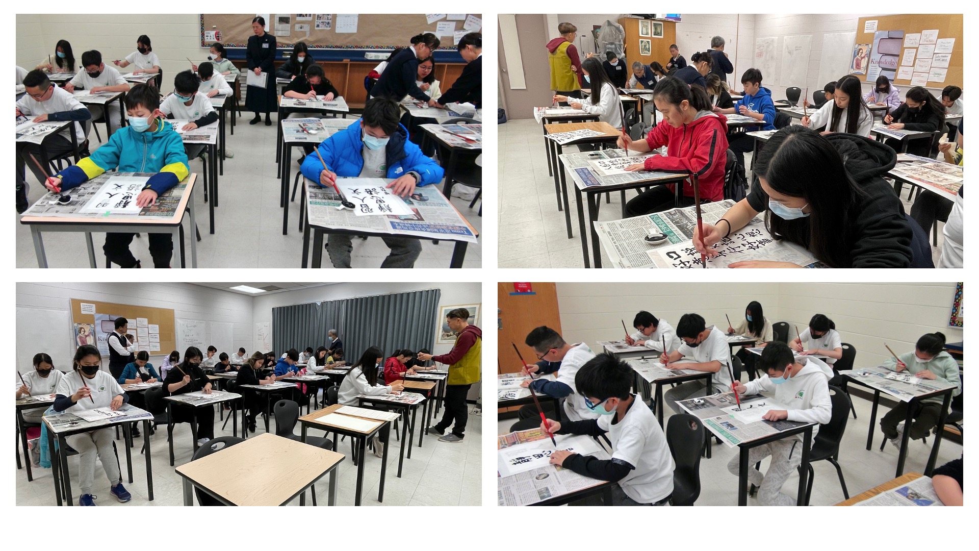 2023-04-23 中高年級組比賽現場。