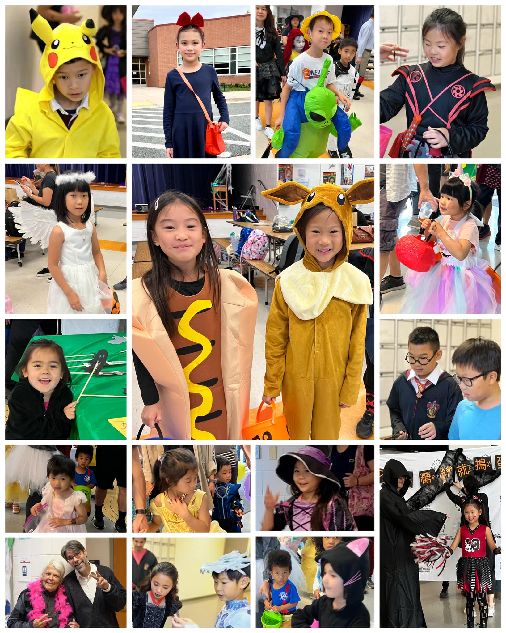 華府臺灣學校2023萬聖節遊行 創意十足、歡樂滿點6