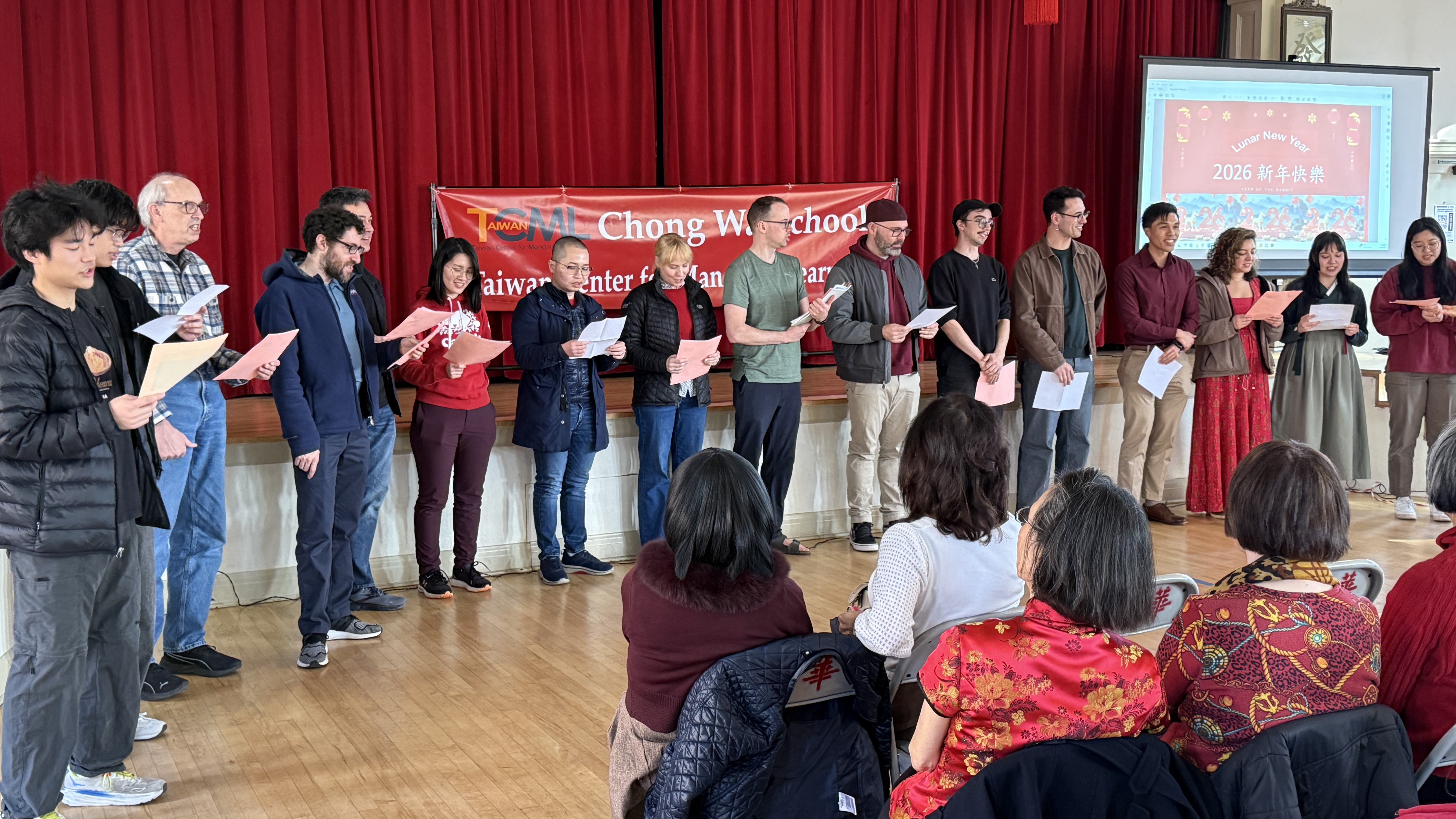 中華僑民學校 2026 年農曆新年慶祝活動 來賓齊聚一堂 共享文化盛宴