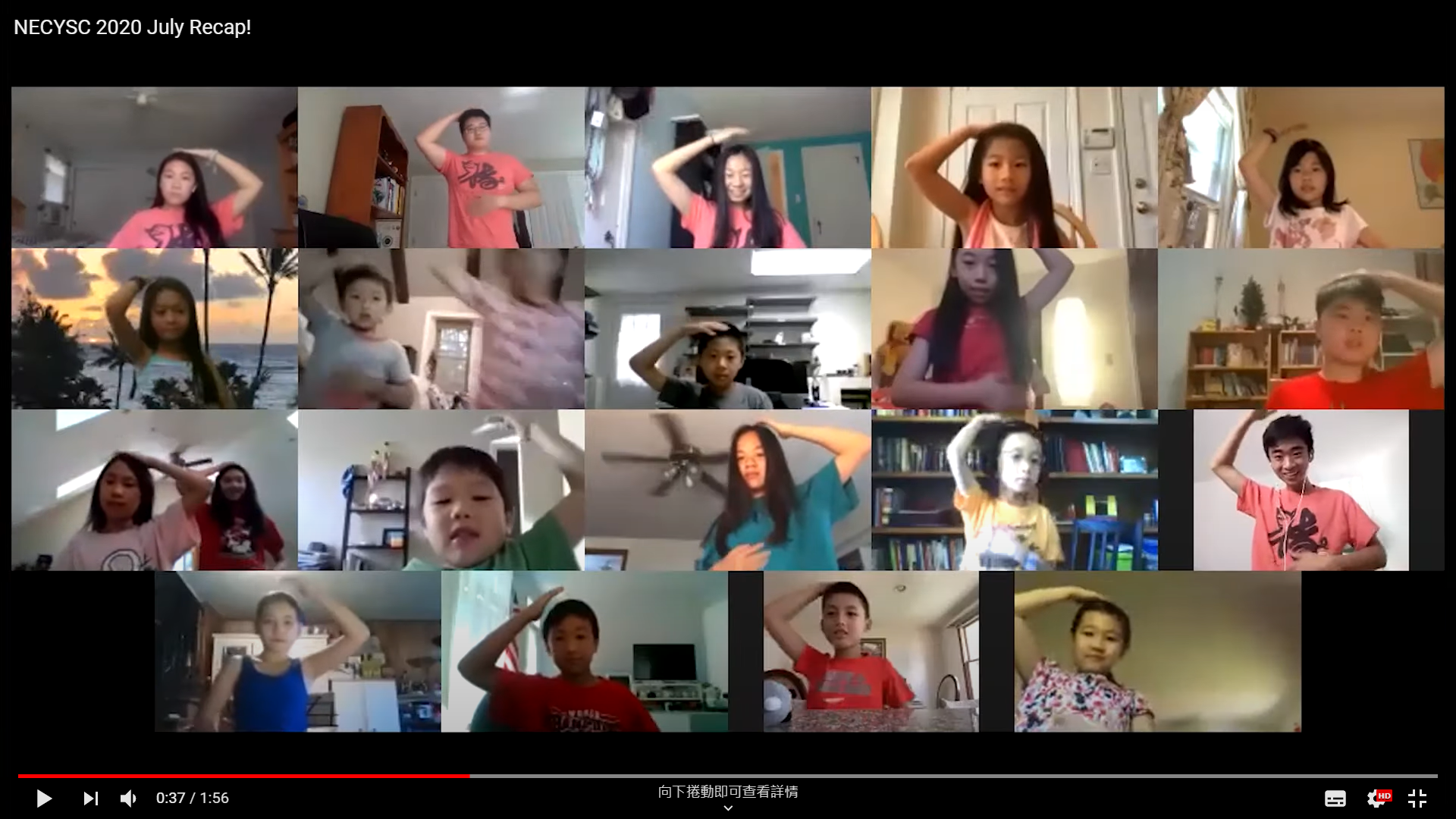 紐英崙中文夏令營   2020 青少年夏令營（線上）2