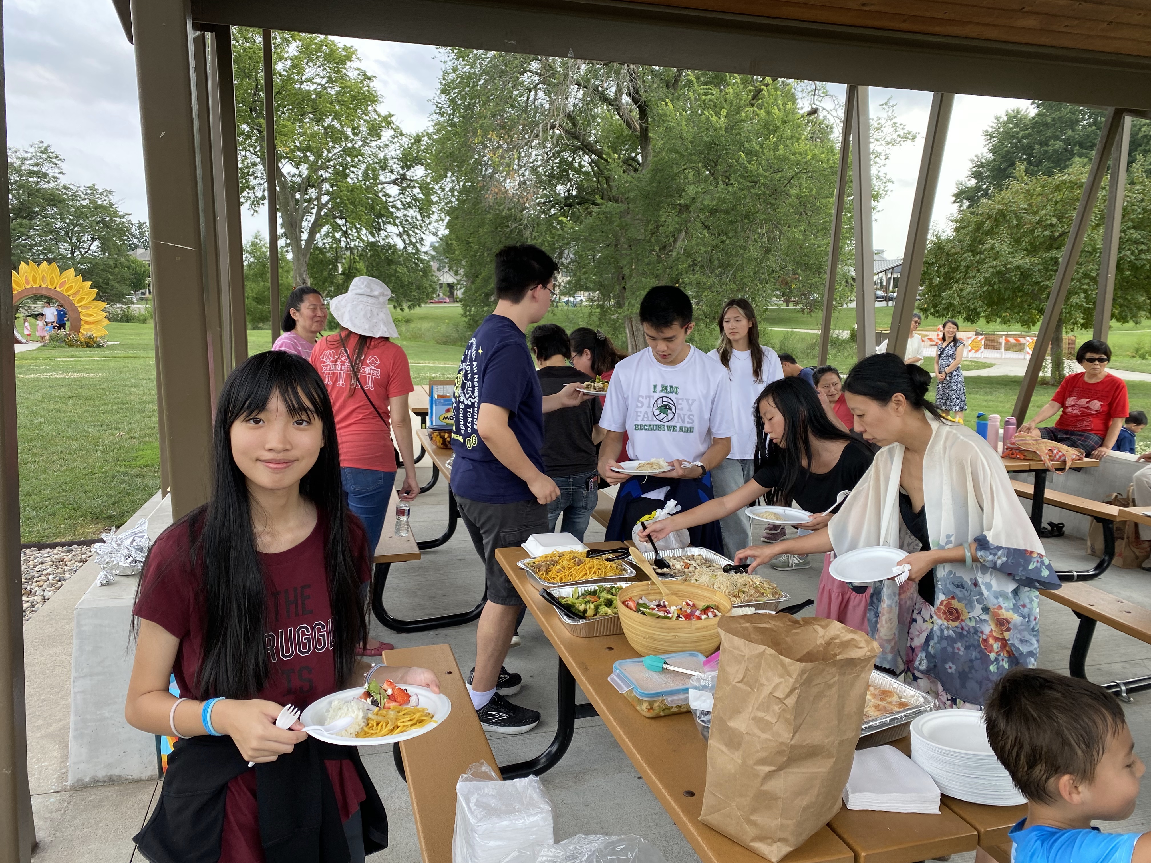 開學前聯誼野餐活動