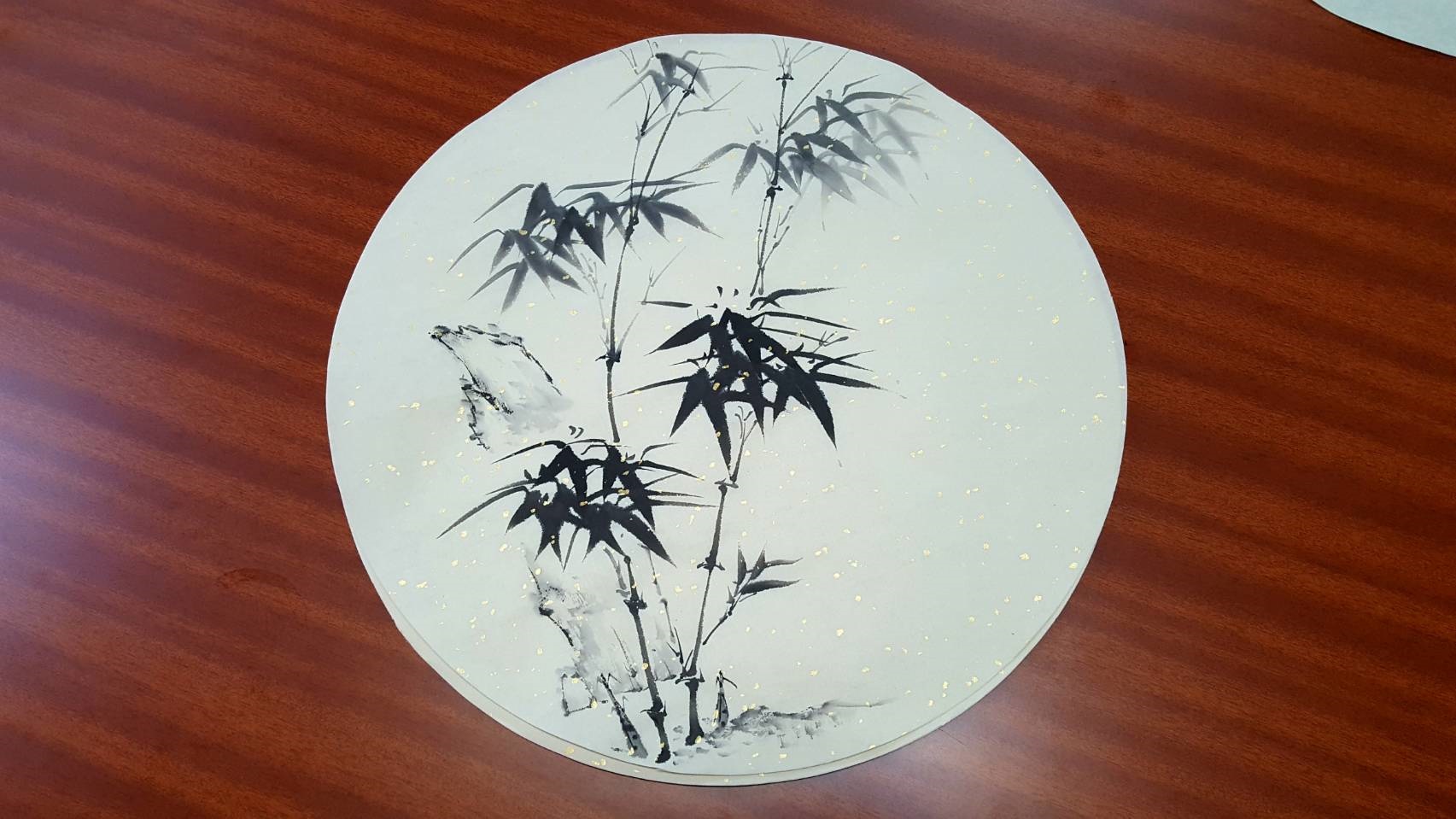 林淑琳校長作品--墨竹