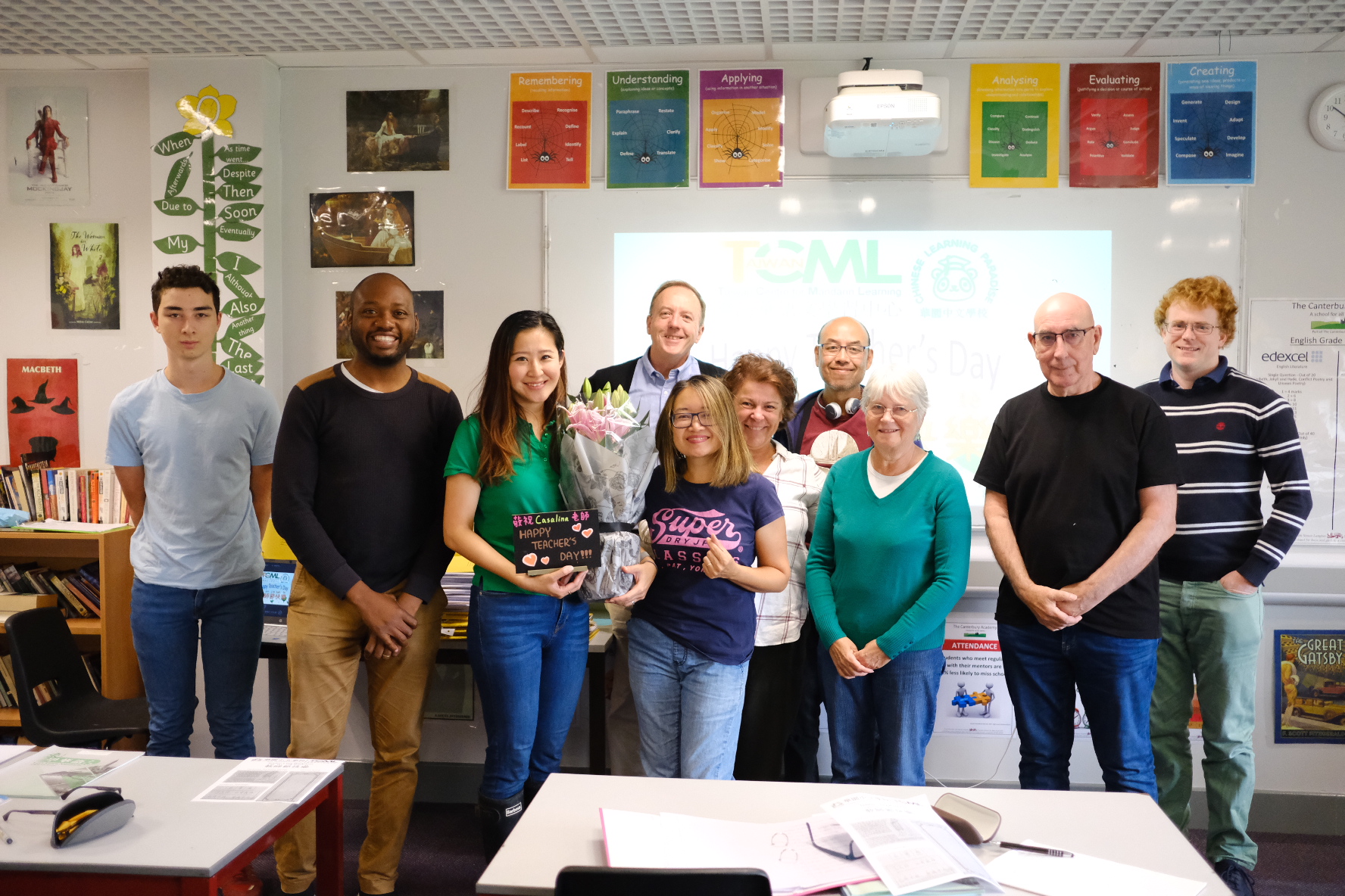 2022年華園中文學校教師節敬師活動3