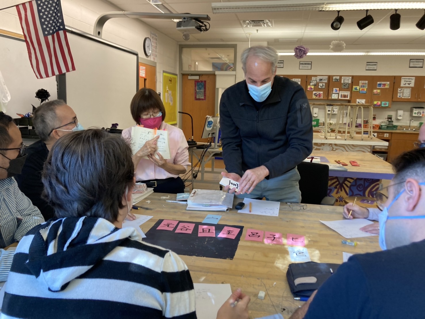 臺灣學校華語文中心舉辦2022年漢字文化節拼字遊戲競賽5