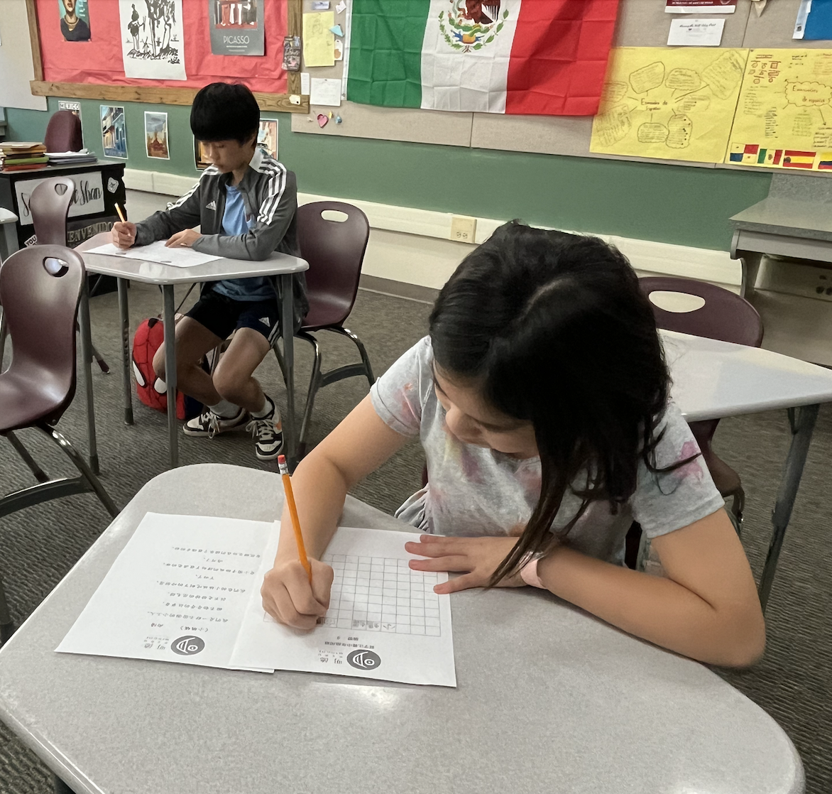 費城明德中文學校2024硬體字抄寫比賽6