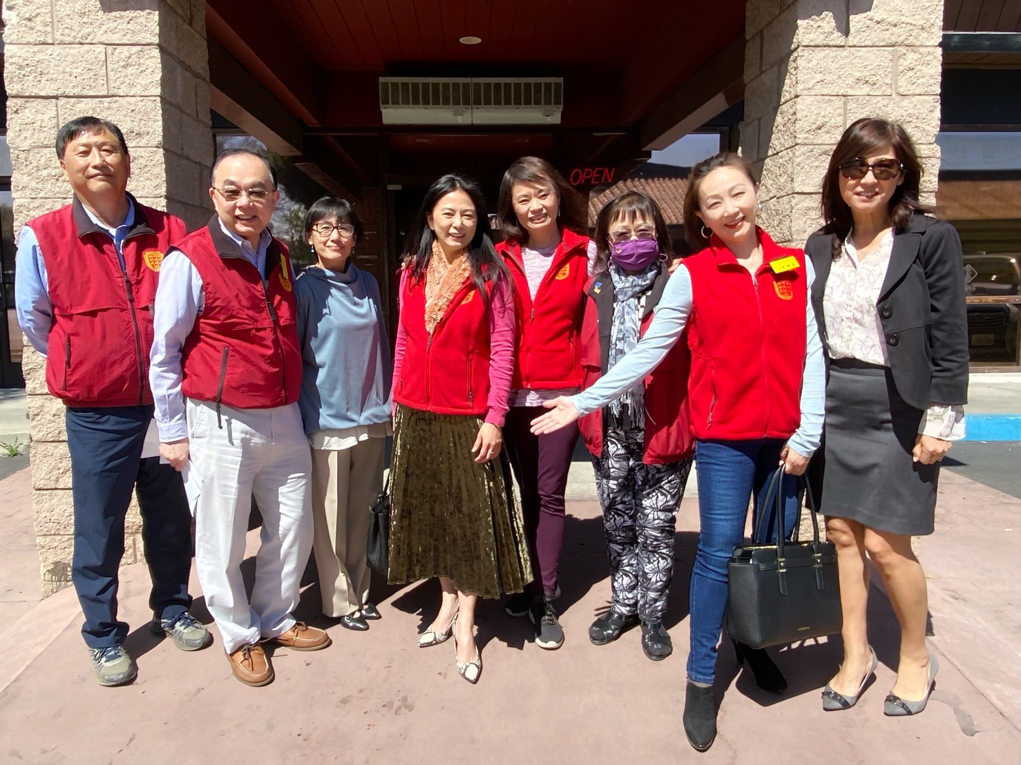 參與「北加州中文學校聯合會」夏令營籌備的工作同仁