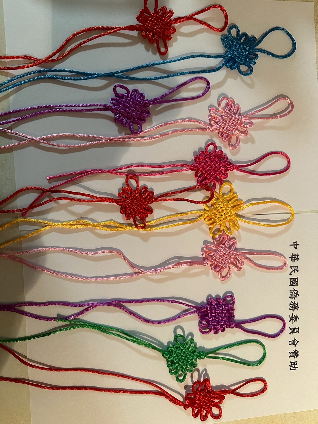 澳洲慈濟人文學校舉辦 手工藝教學活動 —— 如意結編織課6