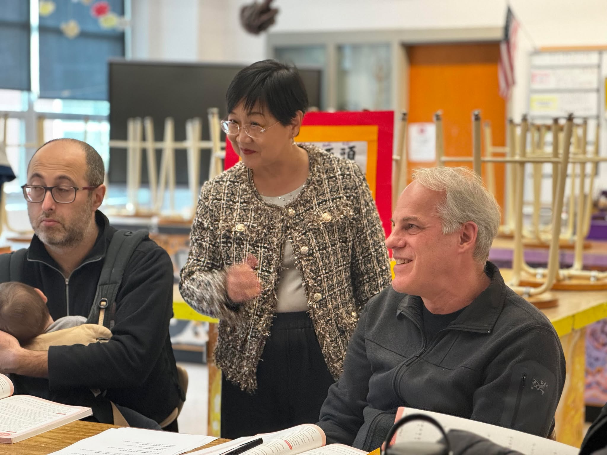 僑委會委員長造訪華府台灣學校 與師生座談探討華語文中心經營策略和經驗分享4