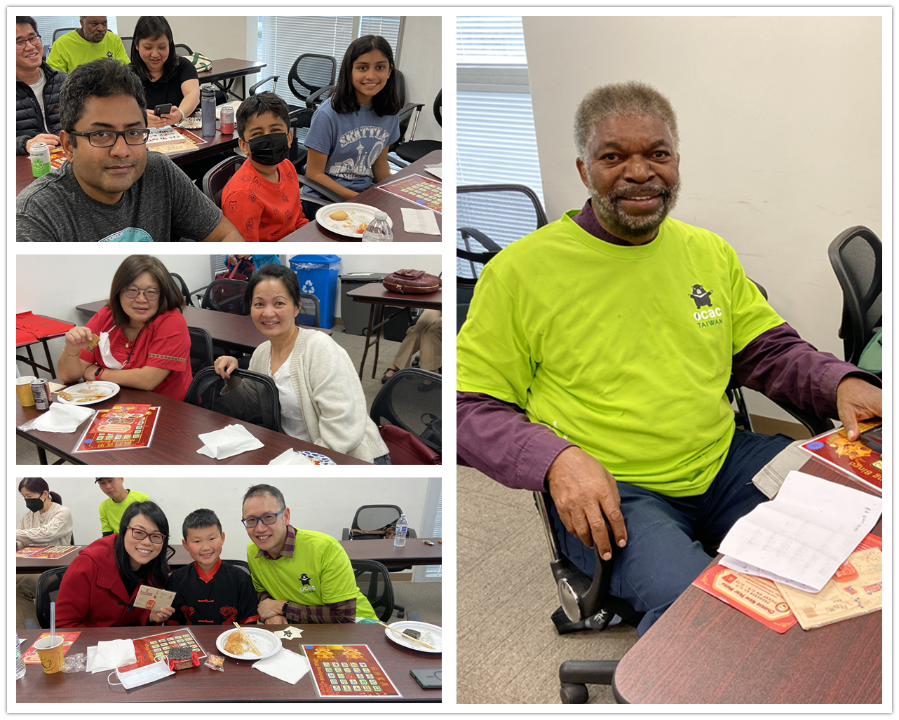 矽谷臺灣華語文學習中心TCML「2023秋季班結業式暨農曆春節文化教學成果展」外籍學員及家屬