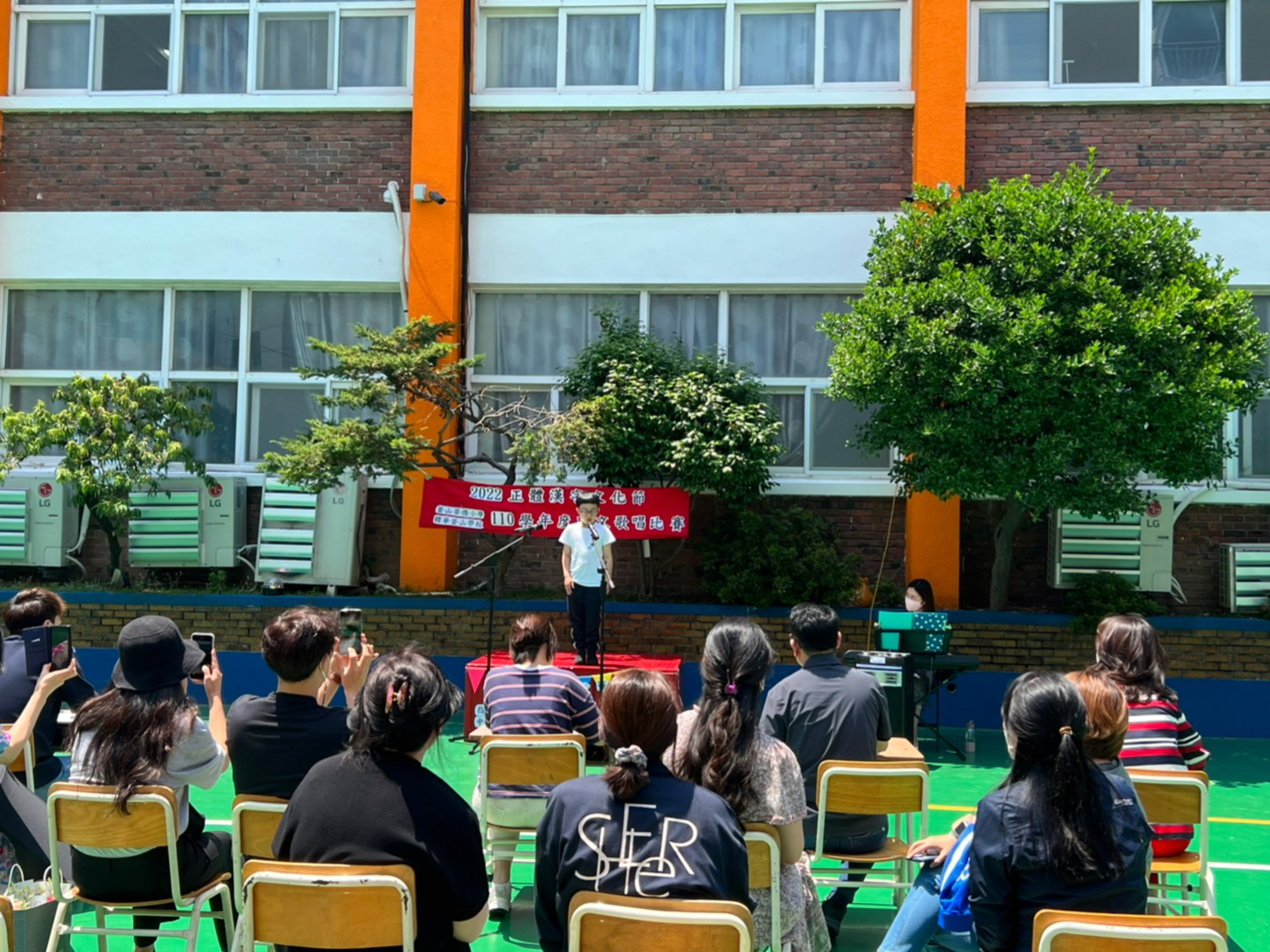 釜山華僑小學2022正體漢字文化節系列活動「中文歌唱比賽」圖片