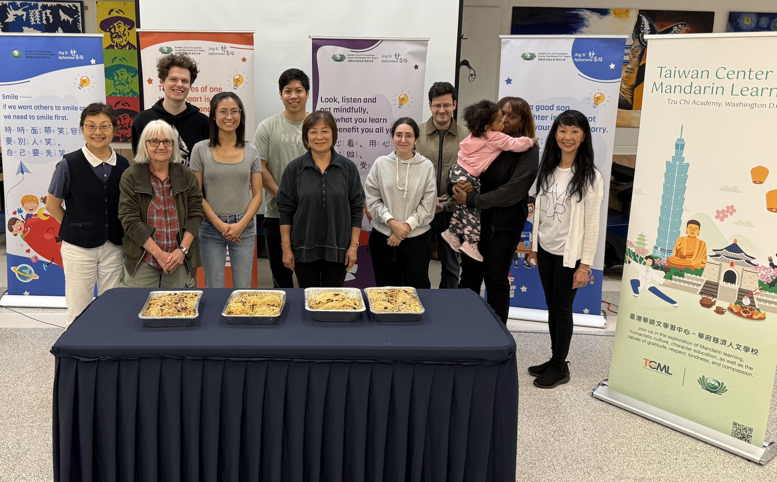 華府慈濟人文學校全校健康吃