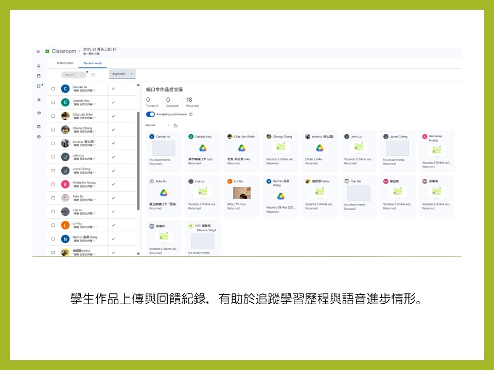 有效追蹤學習歷程