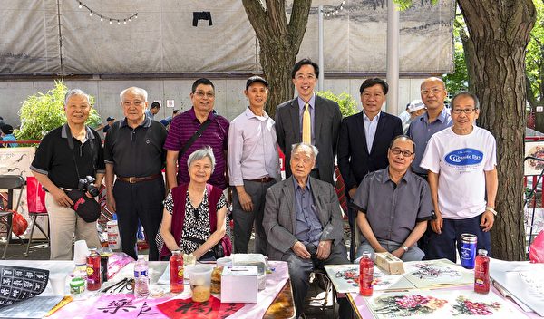 2019「漢字文化節」中秋聯合揮毫  展示波城文化底蘊1