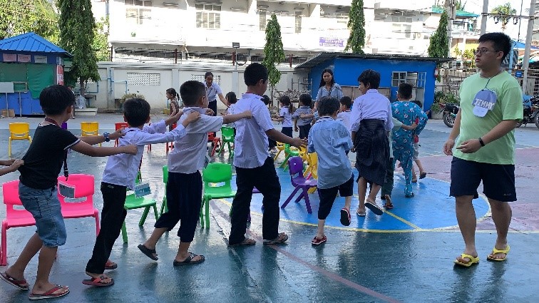 佛光大學 緬甸國際資訊志工團 佛光普照 資訊無國界3