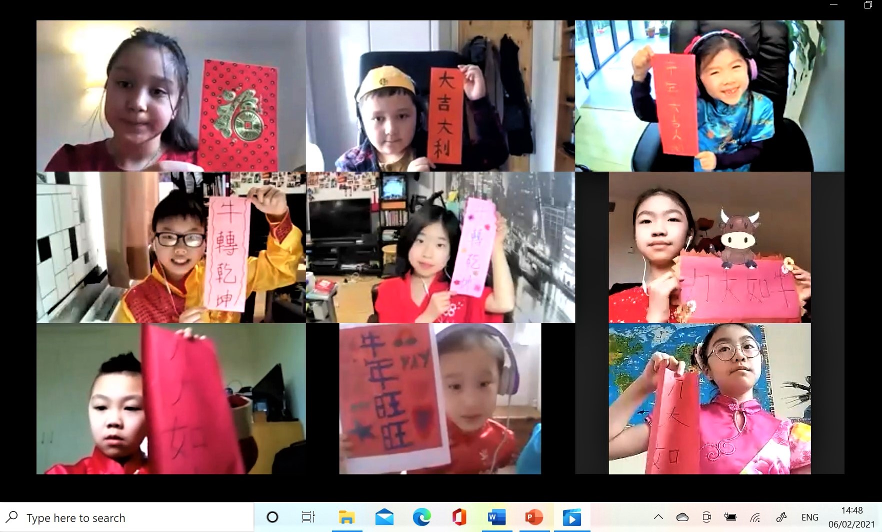 英國華園中文學校   2021「農曆新年知多少」活動（線上）2