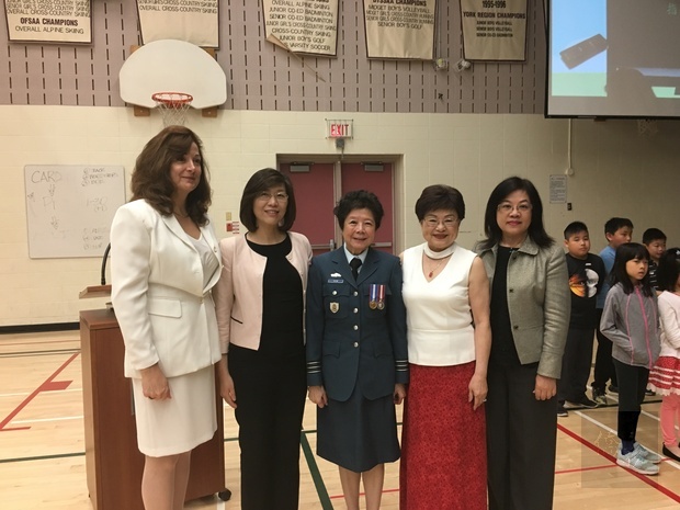 多倫多約克郡銘華中文學校歡送趙美然3