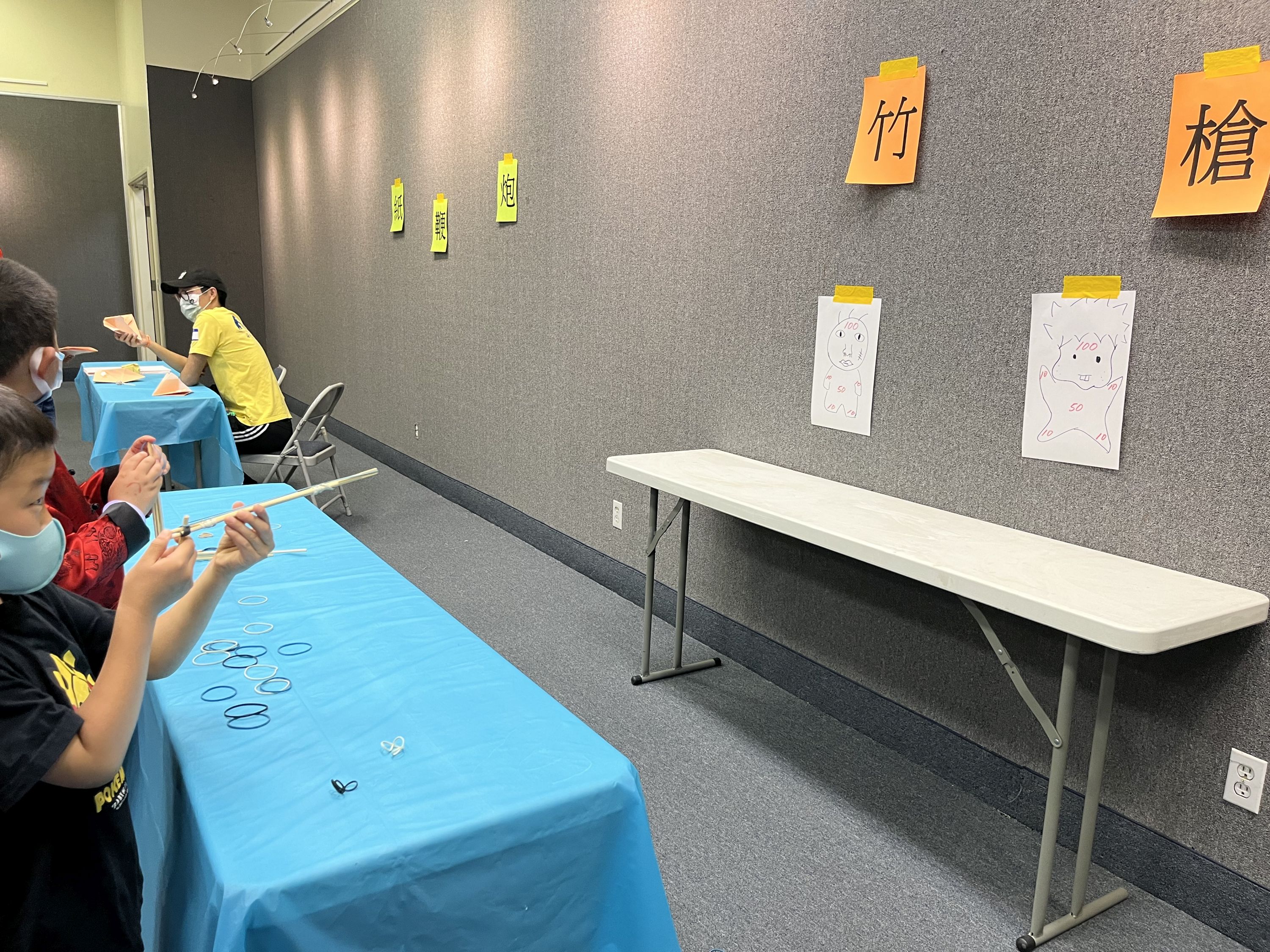 愛旺中文學校的竹槍