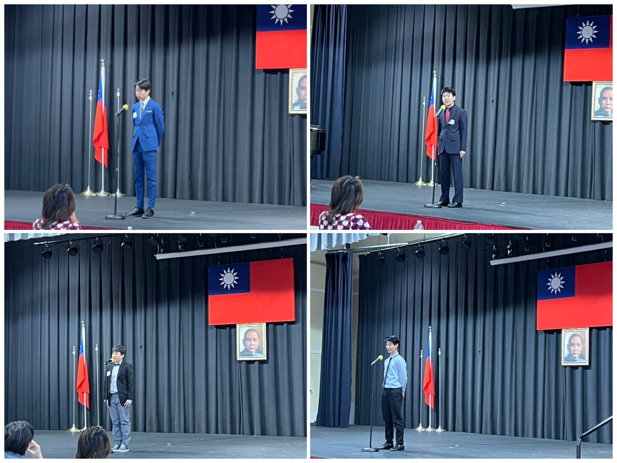 初，高中組比賽