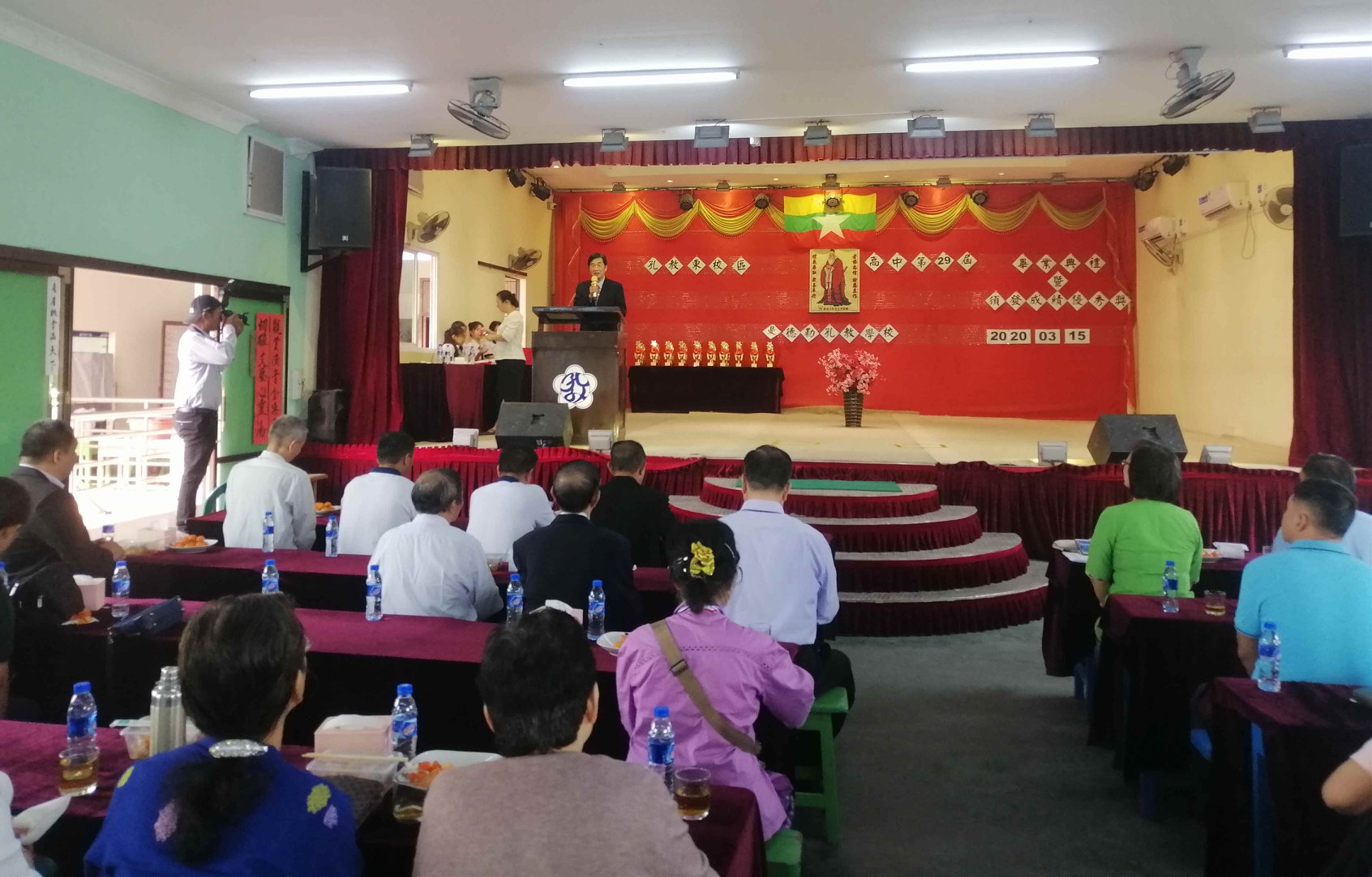 曼德勒孔教學校      高中部畢業典禮--118名學生踏上嶄新征途3