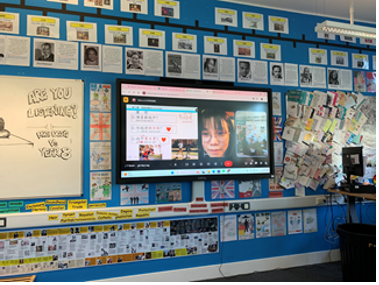 慈濟大學華語中心教師有著嫻熟的線上教學技巧，課程流暢，深具個人教學魅力，帶給學員全新的學習體驗