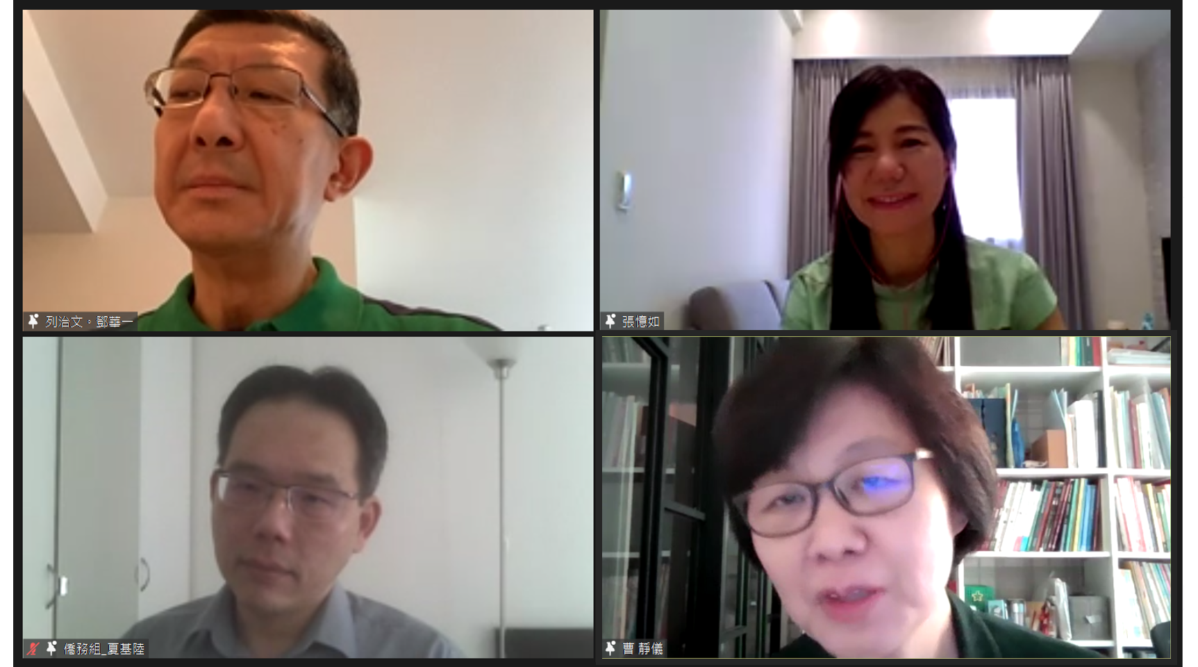 講師與經文處夏基陸組長悉心回應學員問題