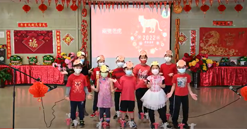 注音班一年級演唱「兩隻老虎」