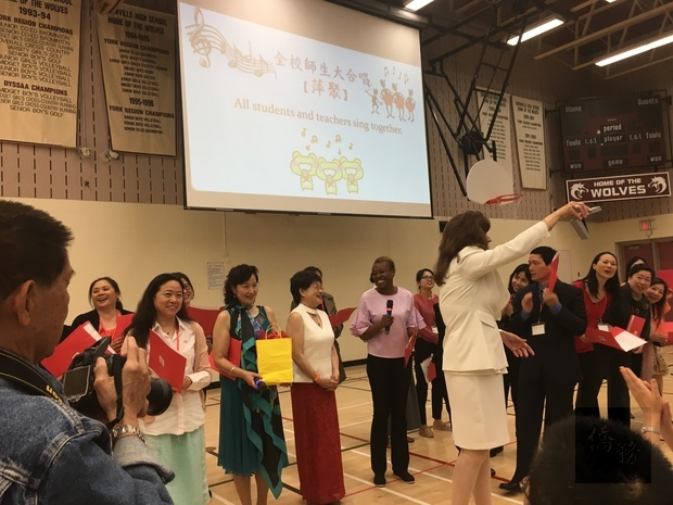 多倫多約克郡銘華中文學校歡送趙美然4