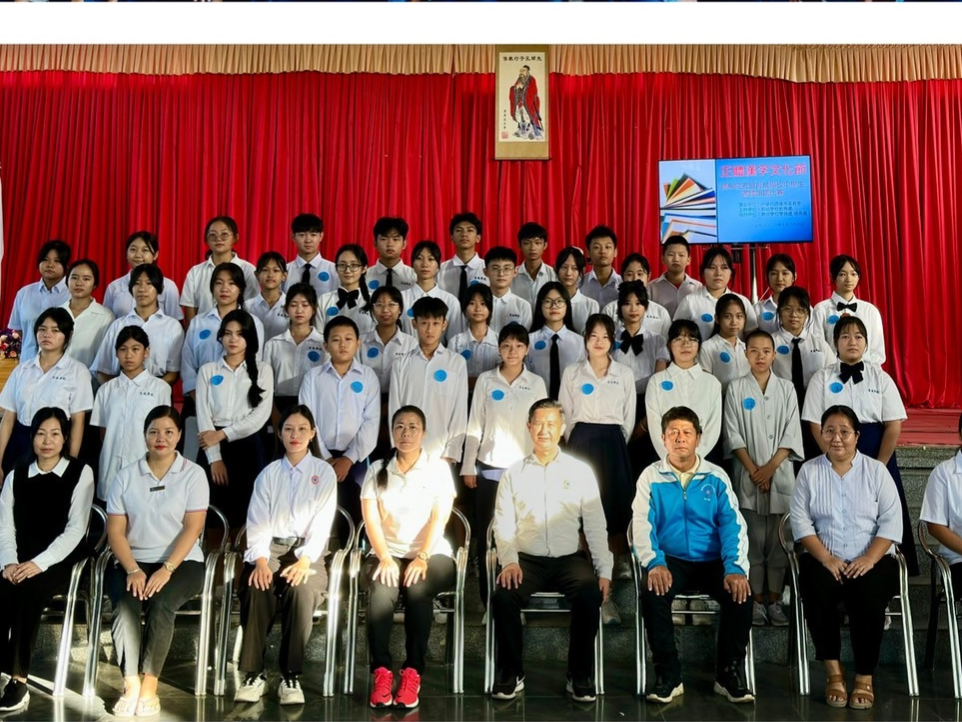 緬甸密支那育成學校中、小學部舉辦2023朗讀比賽圖片