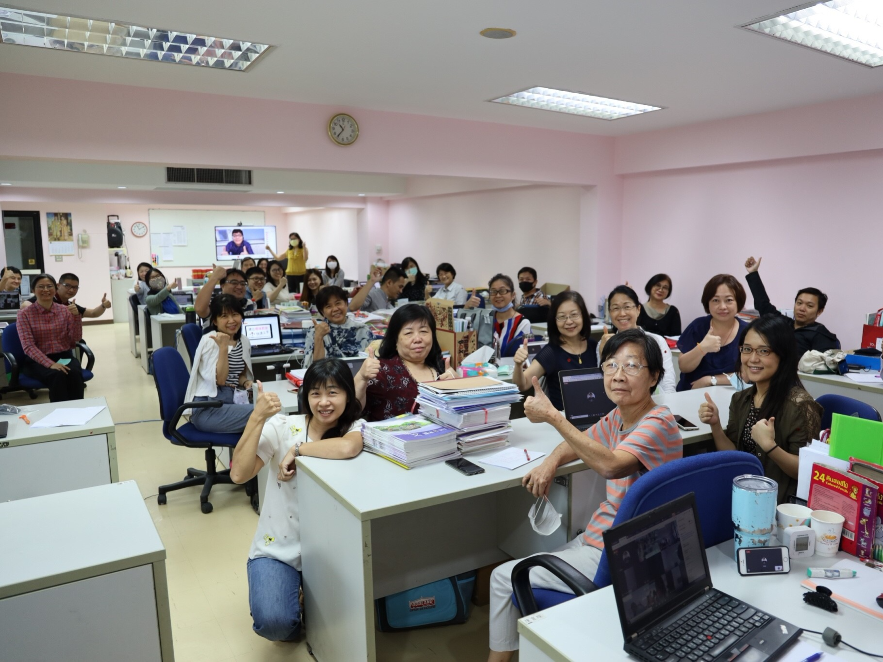 泰國中華會館  中華語文中心  2020數位教學培訓圖片