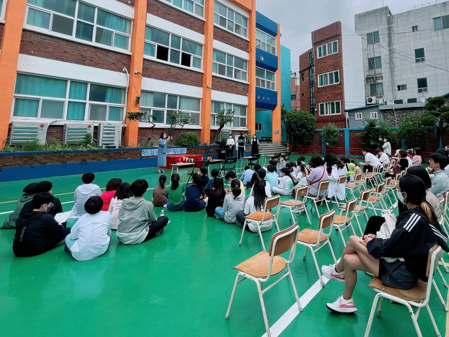 釜山華僑小學2023漢字文化節中文歌唱比賽圖片